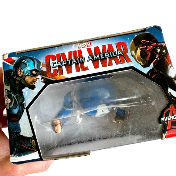 JADA TOYS  DIECAST METALS Marvel Captain America Civil War Figure NWT - Picture 5 of 7
